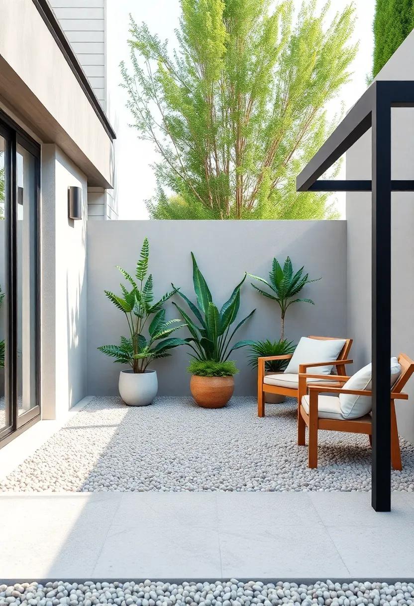 The Allure of Gravel Patios for Easy Drainage and Modern Design