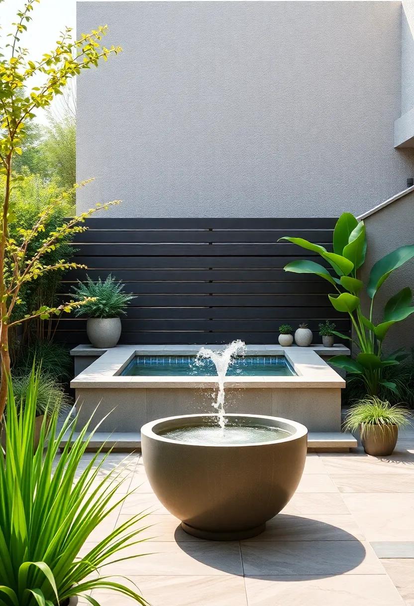 Elegant Water Features: Adding a Splash of serenity to Your Patio