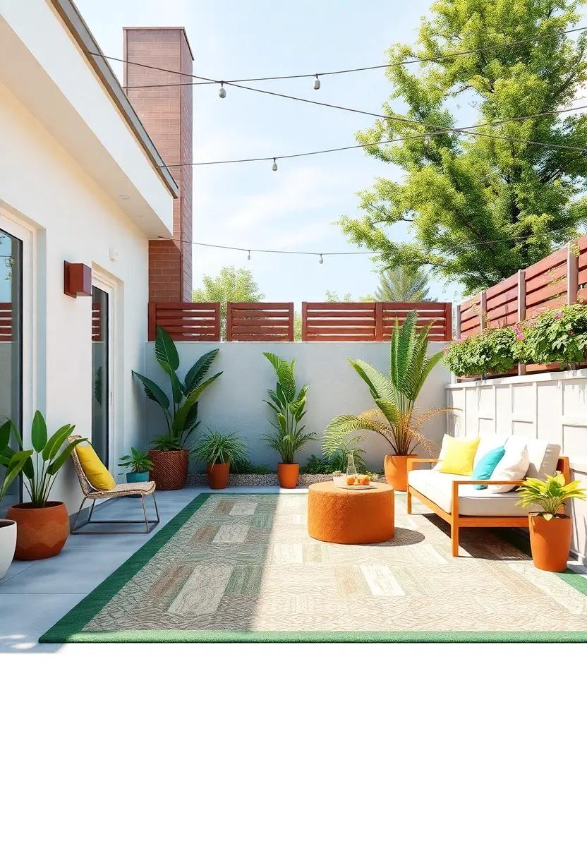 Shades of Comfort: Exploring Color Options in Outdoor Rugs and Furnishings