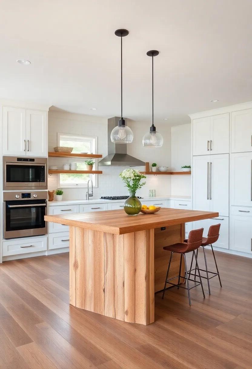 rustic Charm with a Twist: ​Look for a​ kitchen⁢ island that ⁣combines ​rustic ⁣wood with modern accents, creating a stylish focal point that bridges traditional ‍and contemporary design