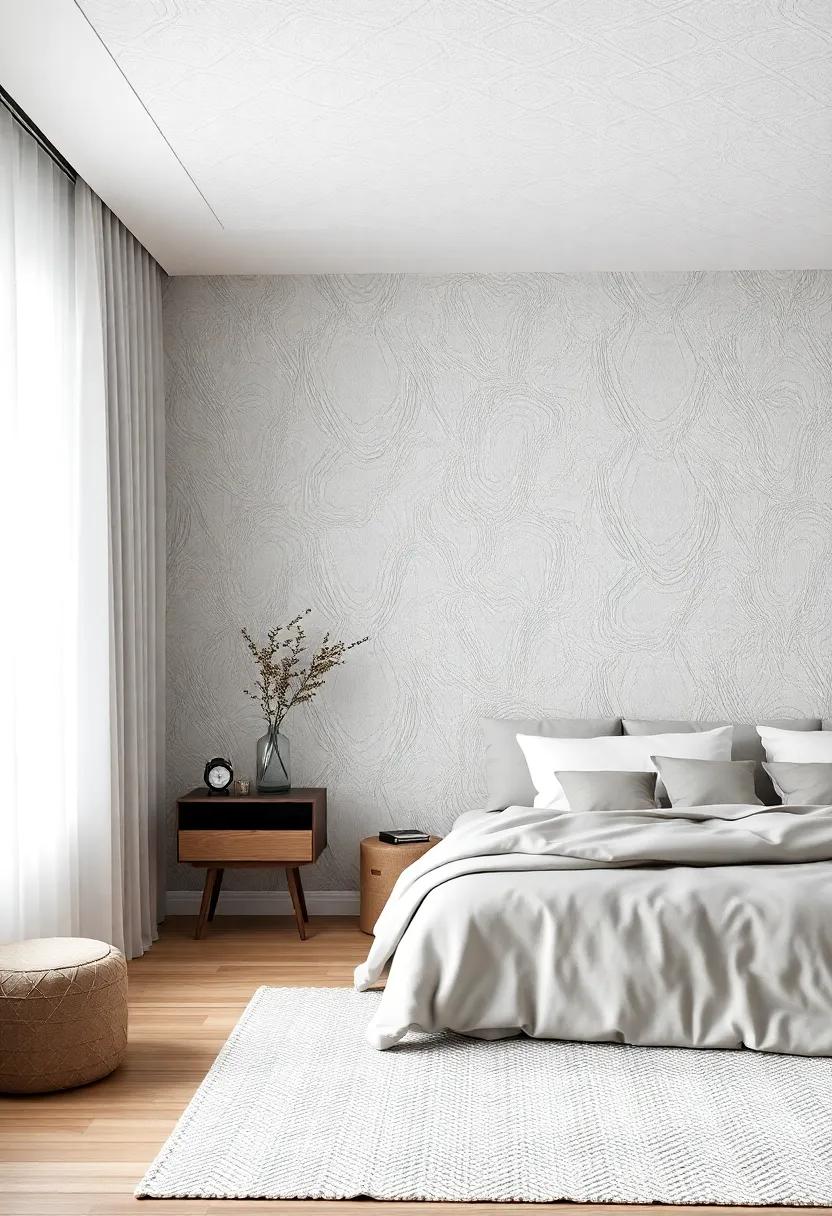 Textured Wall​ Treatments: ‌Adding Depth to‌ Your Bedroom Elegance