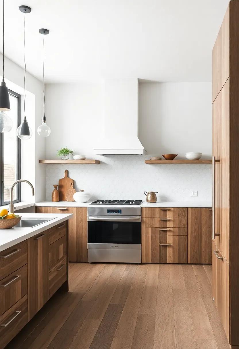 Texture And Contrast: Balancing Smooth And Rustic Surfaces