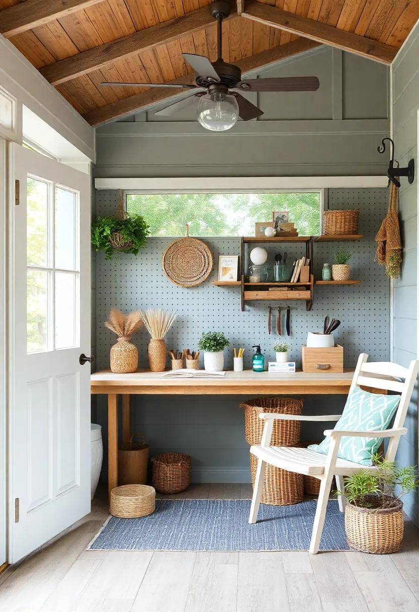 Seasonal Craft ⁢Station: Turn​ your porch into a creative workshop with⁢ all your crafting supplies organized for artistic projects that ebb and flow with the seasons