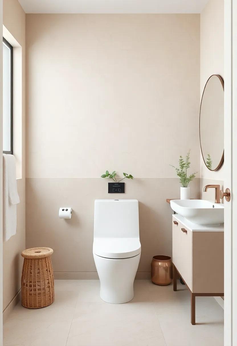 Embracing Tranquility with Soft Shades of Beige in Bathroom Design