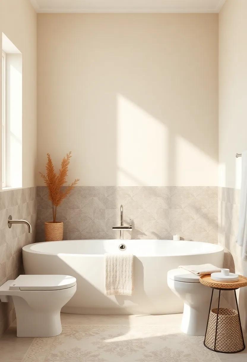 The Emotional appeal of Warm Neutrals in Cozy bathroom Spaces