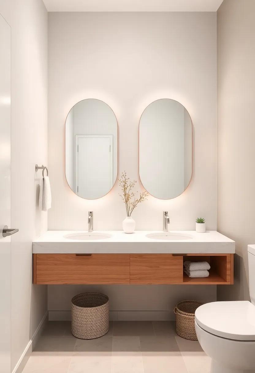 visual Tricks: ⁣Using Mirrors to Amplify Neutral color schemes