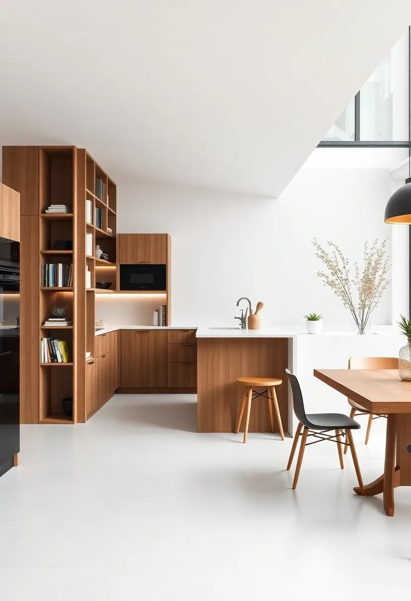 Implement a clever​ divider, ‍such as ⁢a bookshelf,⁣ to⁤ create distinct areas ⁤within an ⁣open design