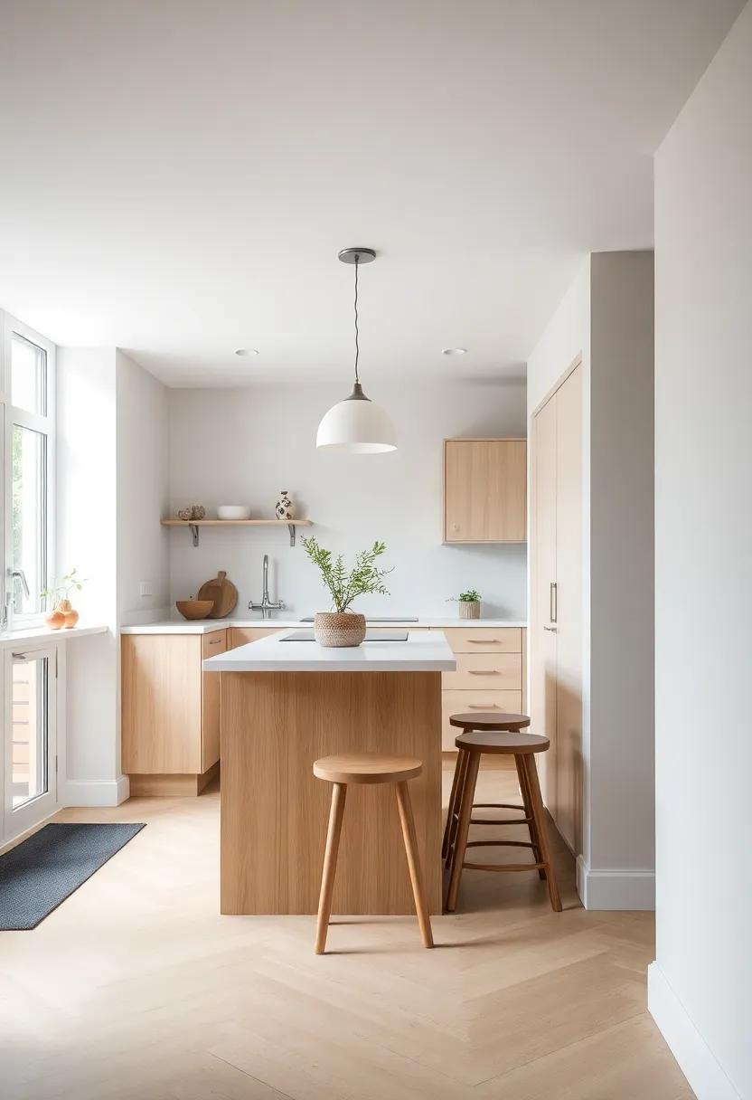 Install a narrow island with stools,offering an‍ informal dining ‌option while keeping pathways clear