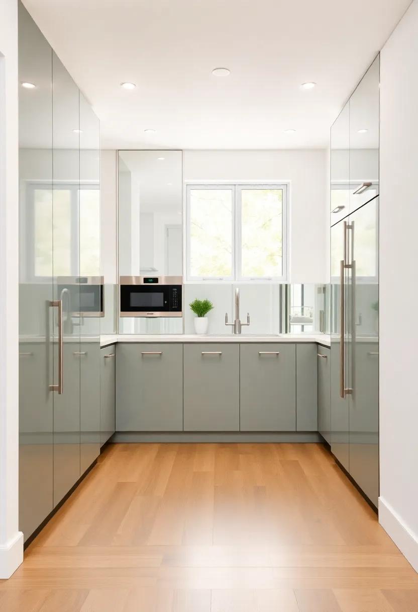 Use reflective surfaces, like mirrored backsplashes, to enhance light and create ⁢an illusion ⁤of depth