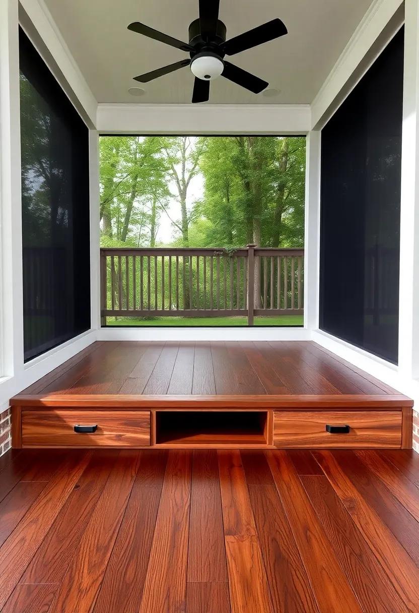 Beneath the ‍Flooring: ‍Consider installing floorboards with hidden storage compartments, ideal for stowing away small items without cluttering the visible area