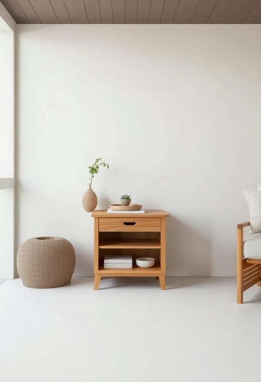 Side Table Storage: Look for side tables with built-in drawers ⁢or shelves to neatly store ⁣your essentials without sacrificing style in your cozy ⁣retreat