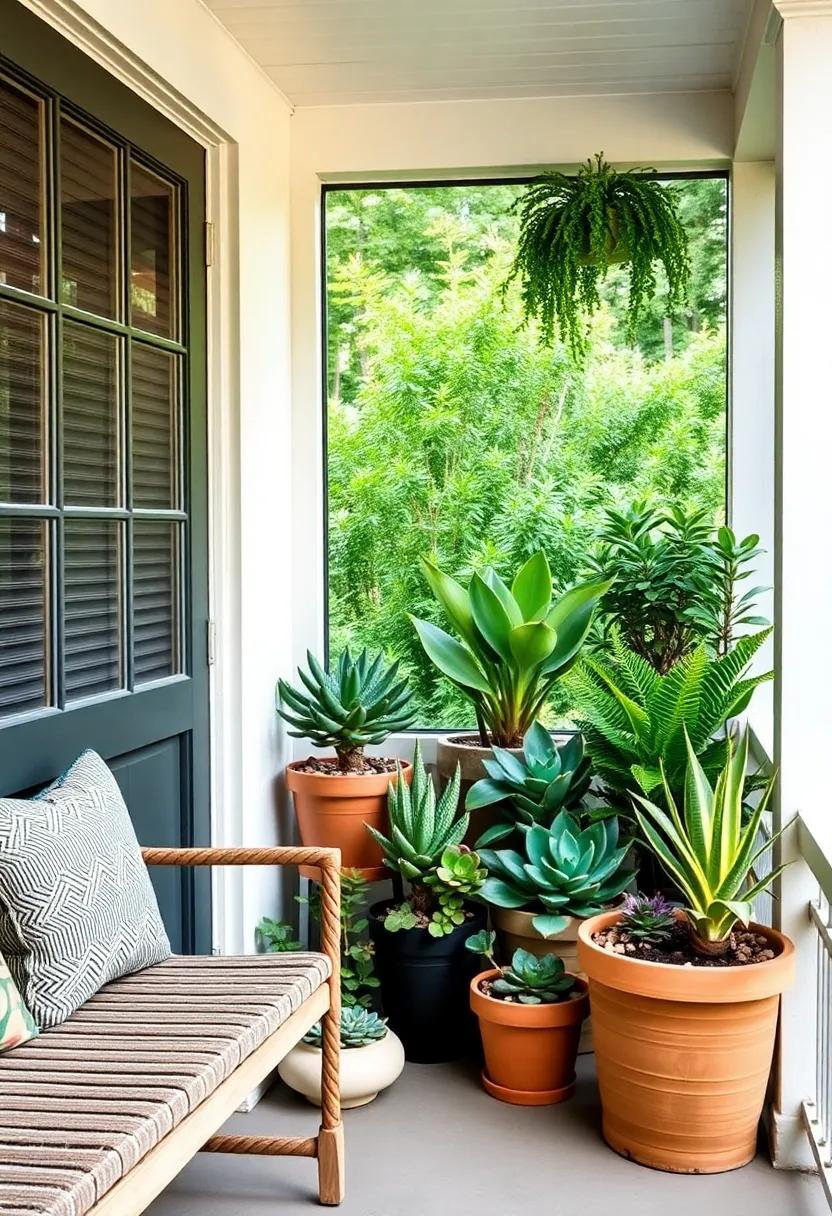 Succulent Corner: ‌Dedicate a section to stylish succulents⁣ in various shapes ‌and sizes, creating ⁣an eye-catching display with minimal maintenance