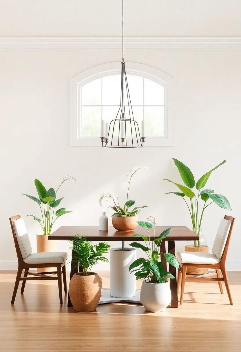 Bringing the Outdoors In: Plant ⁢Arrangements for Dining Rooms