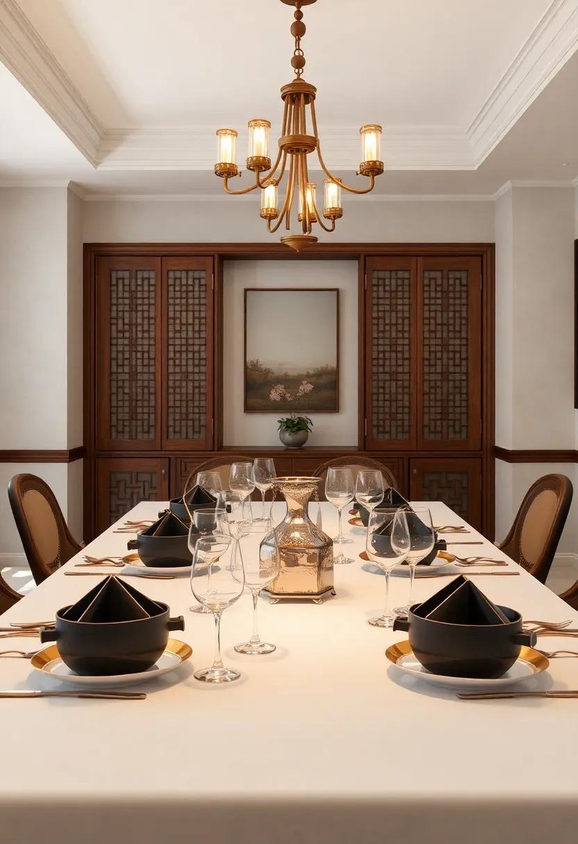 Elegant Tableware and Glassware for Formal Gatherings