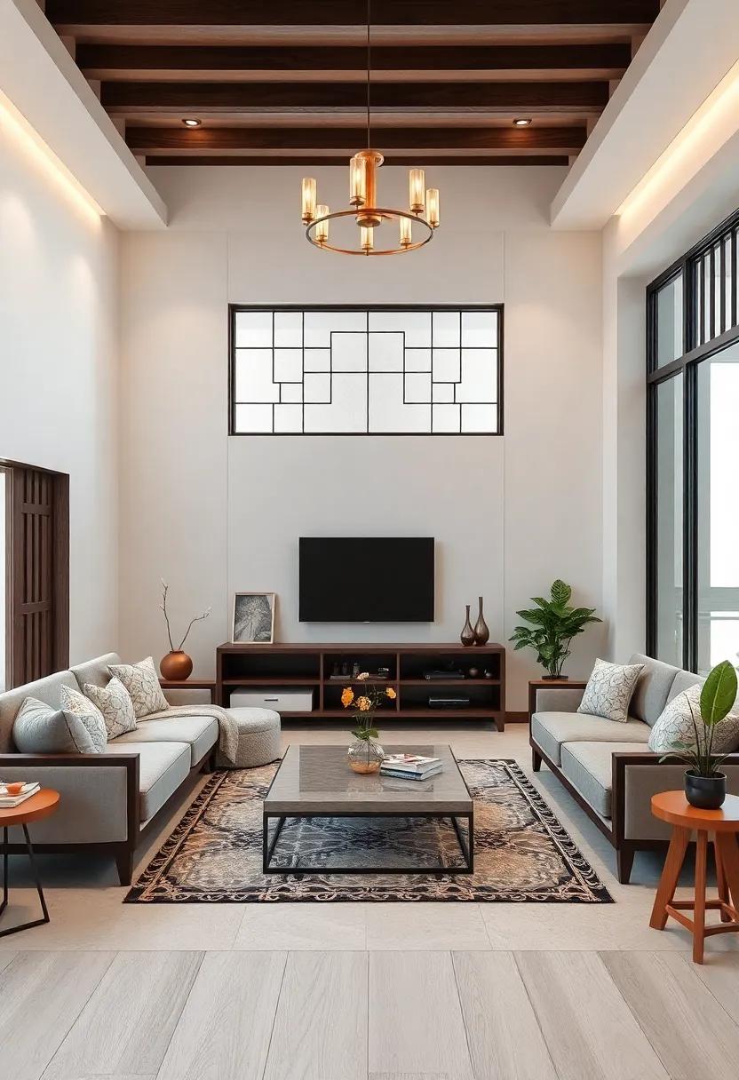 Admiring the Fusion of Modern Touches with Traditional Elements