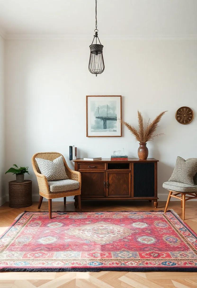 Layering Rugs: Use ⁤smaller‍ patterned rugs ​on top ‌of a larger one ‌to‌ add depth ⁣and texture,making the room feel rich and inviting