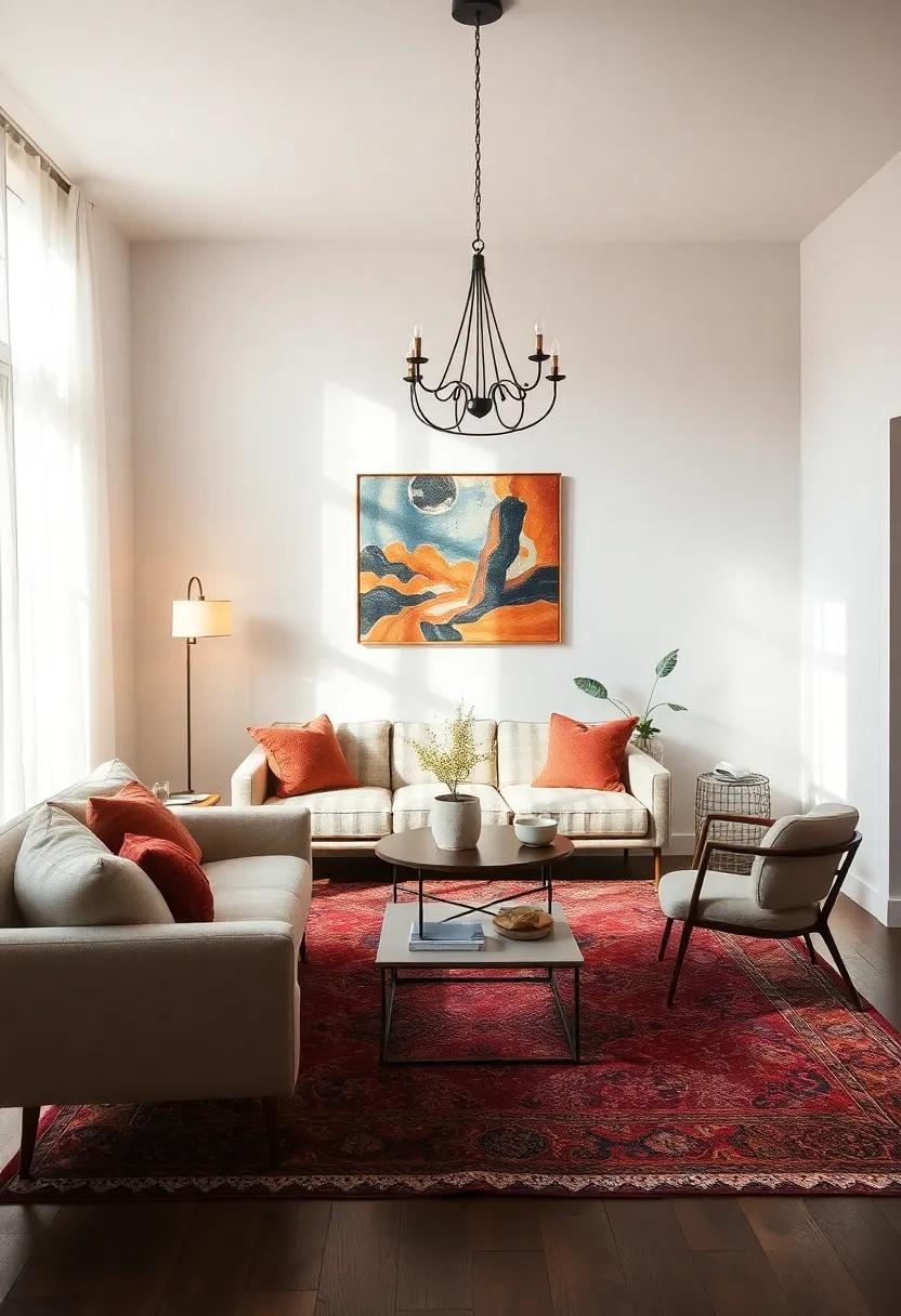 Incorporate Traditional Styles: Look for antique⁤ or traditional rugs ⁤that tell‍ a story and⁤ enhance ‌the vintage​ feel ⁣of your eclectic decor
