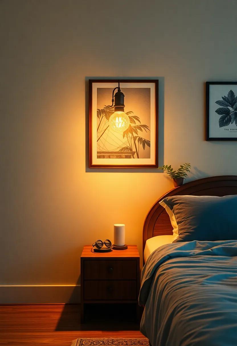 lighting the Way: creating Atmosphere with Vintage Art and illumination
