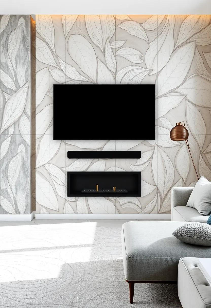 Blending Functionality with Artistic expression in Living Rooms