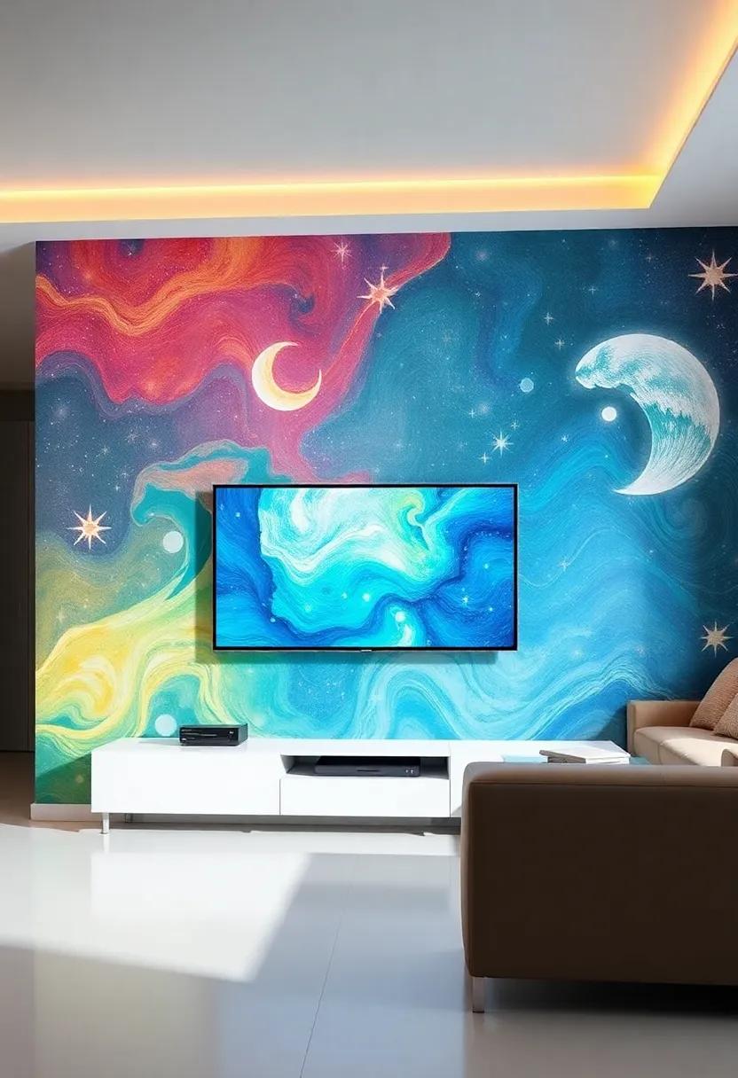 The ​Magic of murals: Transforming Your Entertainment Space