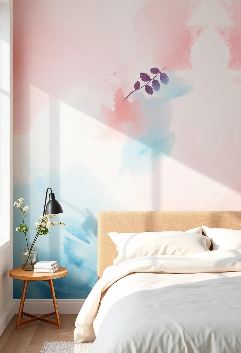 Artistic Watercolors: ⁢Embrace a soft and dreamy aesthetic with watercolor-inspired wallpaper that feels​ like a ‍work of art