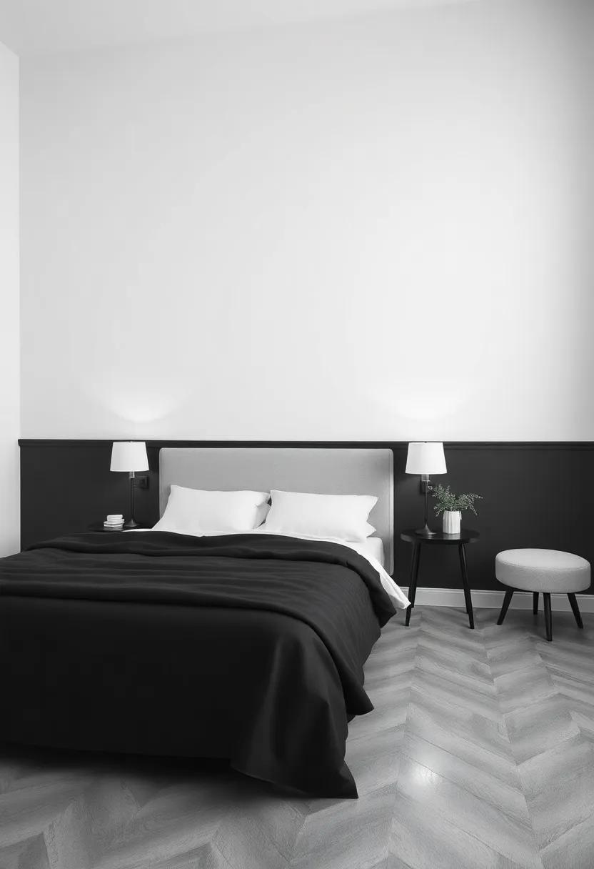Classic Black & White: Achieve a sophisticated look with timeless monochrome patterns that offer⁣ versatility and style