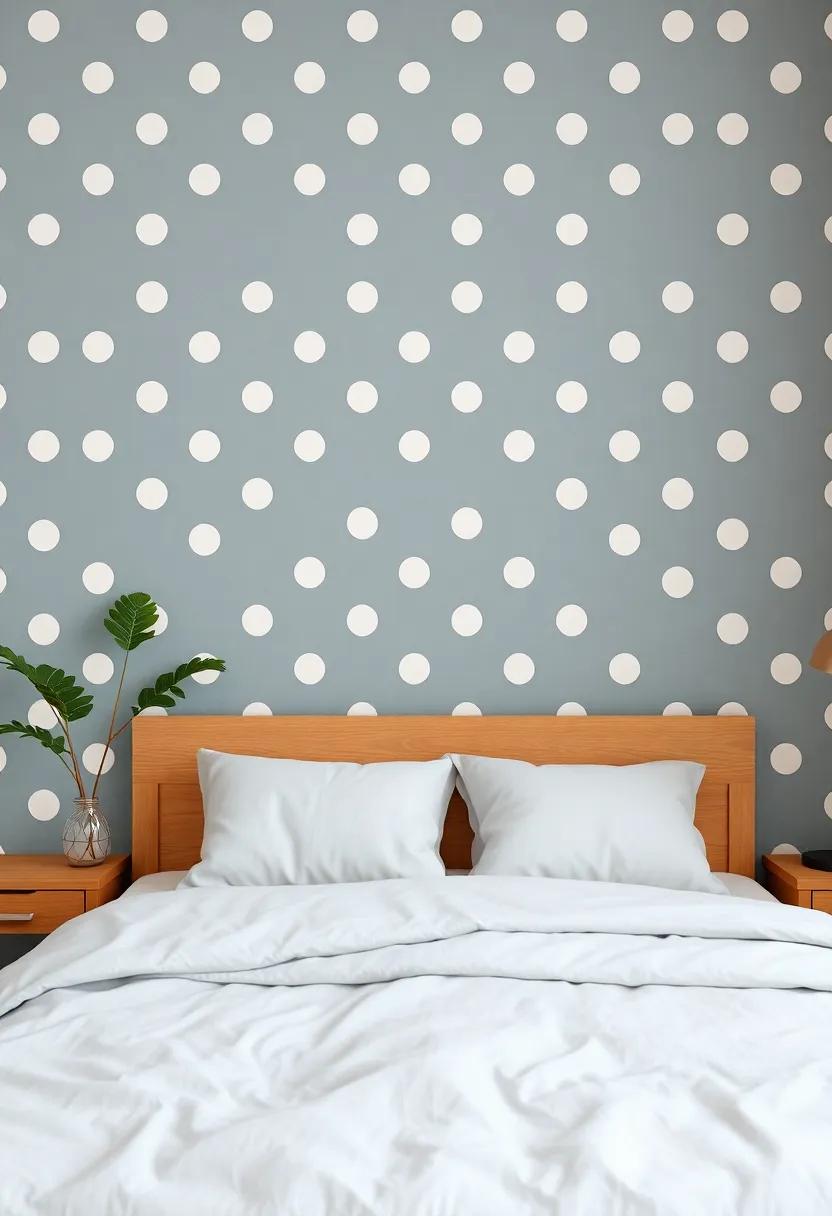 Playful Polka Dots: Lighten the ​mood with cheerful polka dots that can bring a ⁢sense of⁢ whimsy to your space