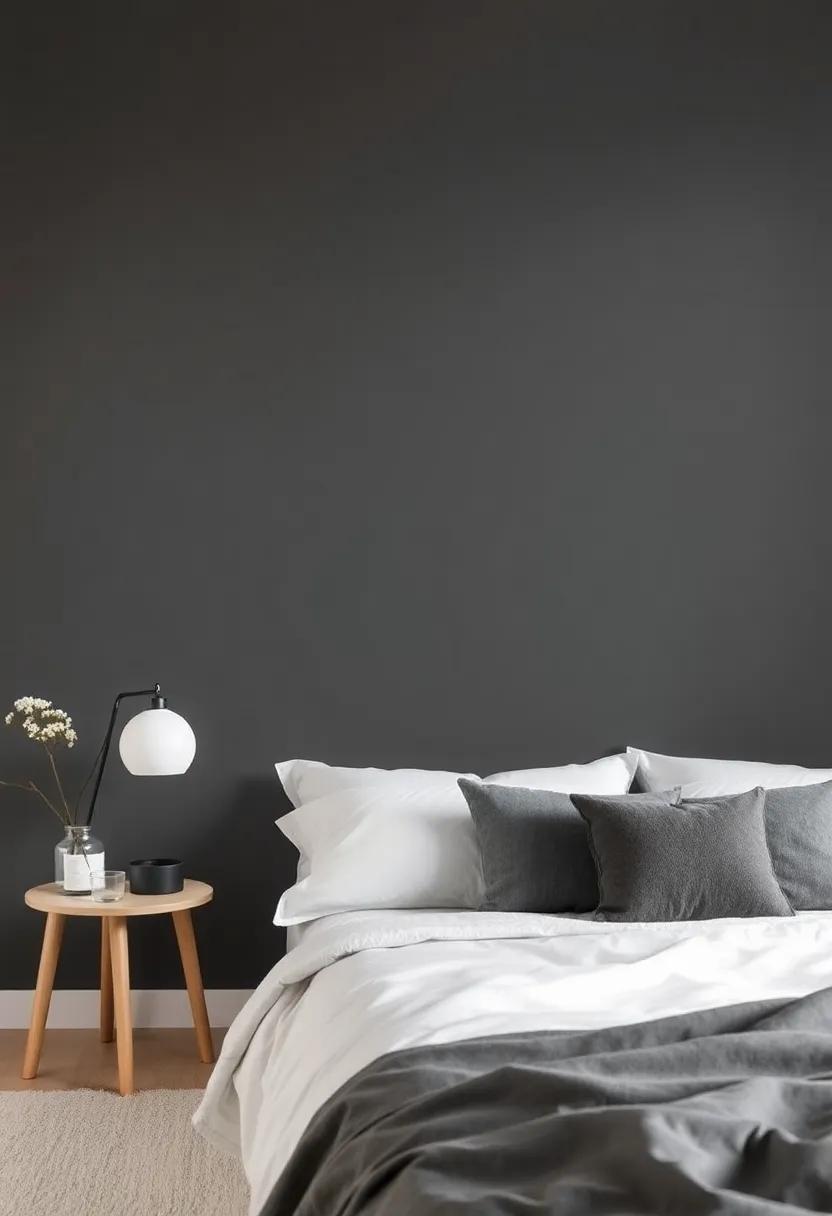 Charcoal Gray: For a modern touch, charcoal⁢ gray adds depth and elegance, providing a sophisticated backdrop for layered textures