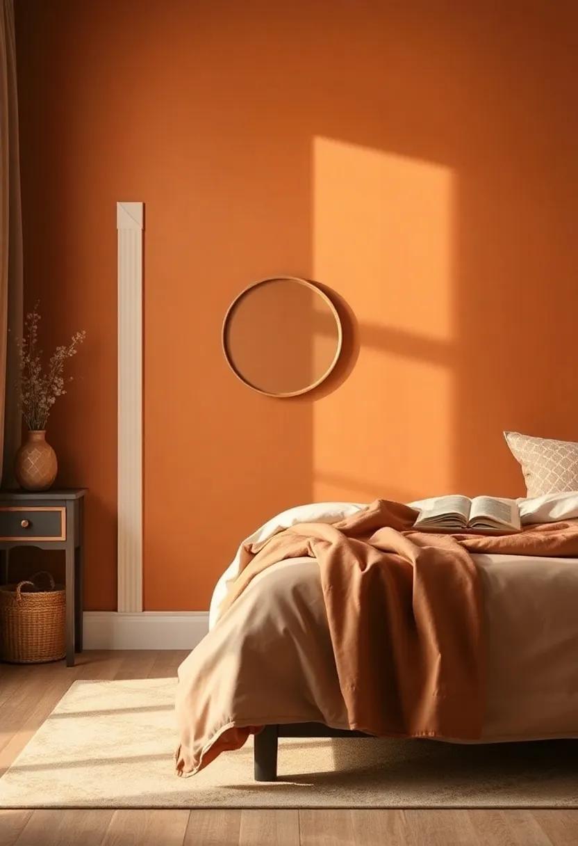 Cinnamon⁢ Spice: This rich, warm hue can envelop⁣ your space in comfort, making your⁢ bedroom a perfect spot ‌to unwind with a good book
