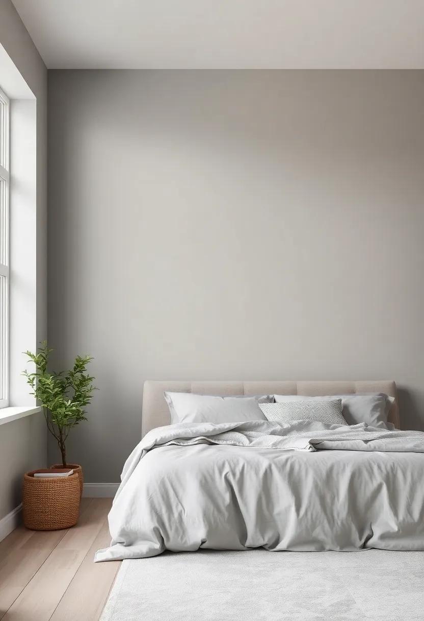 Misty Gray: ‌A light, misty gray captures the ⁣essence of softness, creating a tranquil atmosphere ‌perfect for restful​ nights