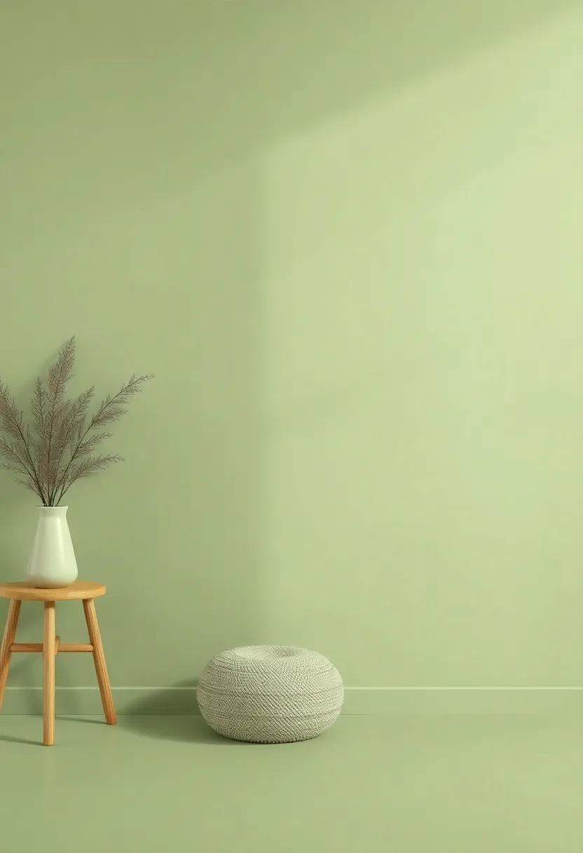 Soft Sage‍ Green:​ Embrace the calming vibes of sage green, a hue that ‌evokes nature and tranquility, perfect for‌ creating a peaceful retreat