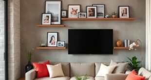 Maximizing Space: Transform Your Small Living Room with Stylish Floating Picture Ledges