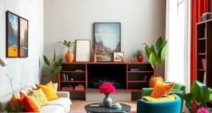 Transforming Spaces: Embracing Eclectic Designs with Vibrant Splashes of Color