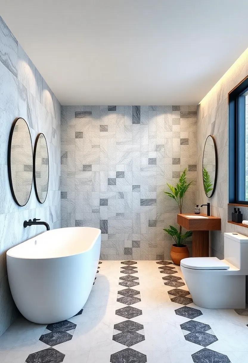 29 Chic Checkerboard Bathroom Wall Tile Ideas to Transform Your Space