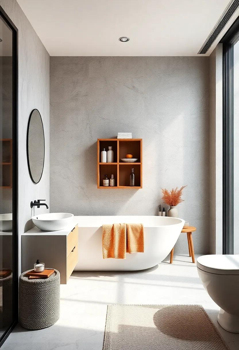Bath caddy​ Wall Unit: ​Transform your bathing experience with a wall-mounted bath caddy that keeps all your essentials within arm's ​reach