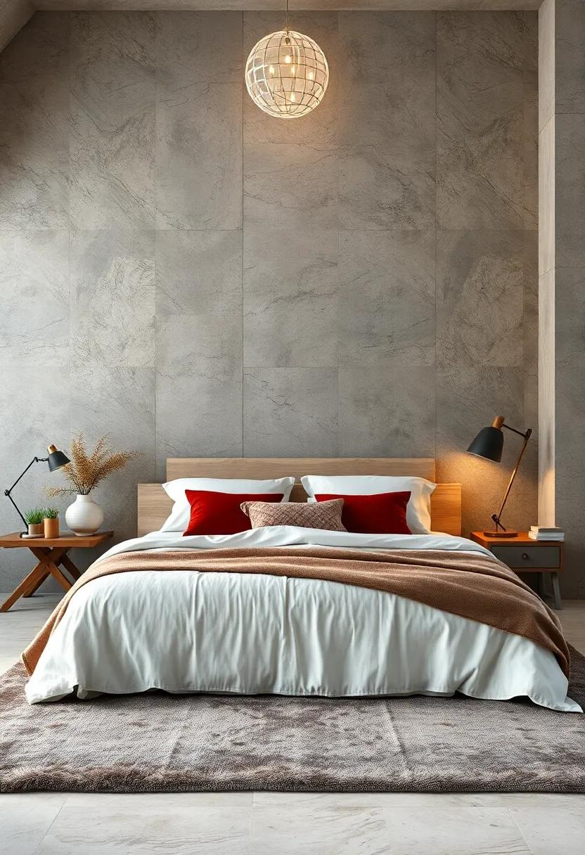 Layered Textures: ‍Combine different textiles like linen, velvet, and faux fur‌ to⁣ add warmth and coziness around your⁢ bed
