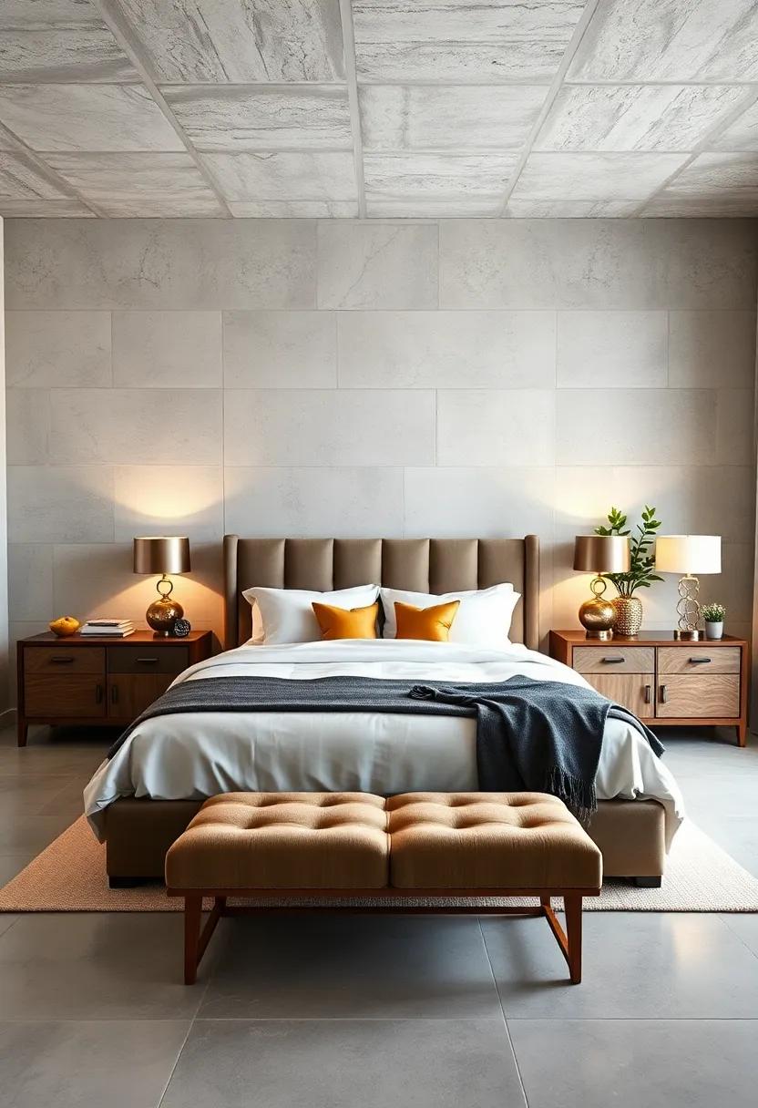Symmetrical Balance: frame⁣ your⁤ bed with matching nightstands and lamps ⁢for a ‍balanced, harmonious look that feels inviting and chic