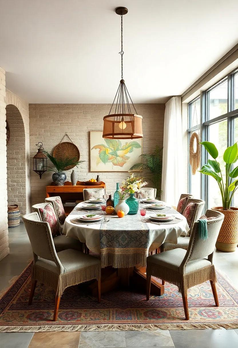 Layer with Textiles:‍ Use a mix of patterned table​ runners, colorful⁢ placemats, and soft tablecloths to add texture and interest⁣ to your dining⁢ setup