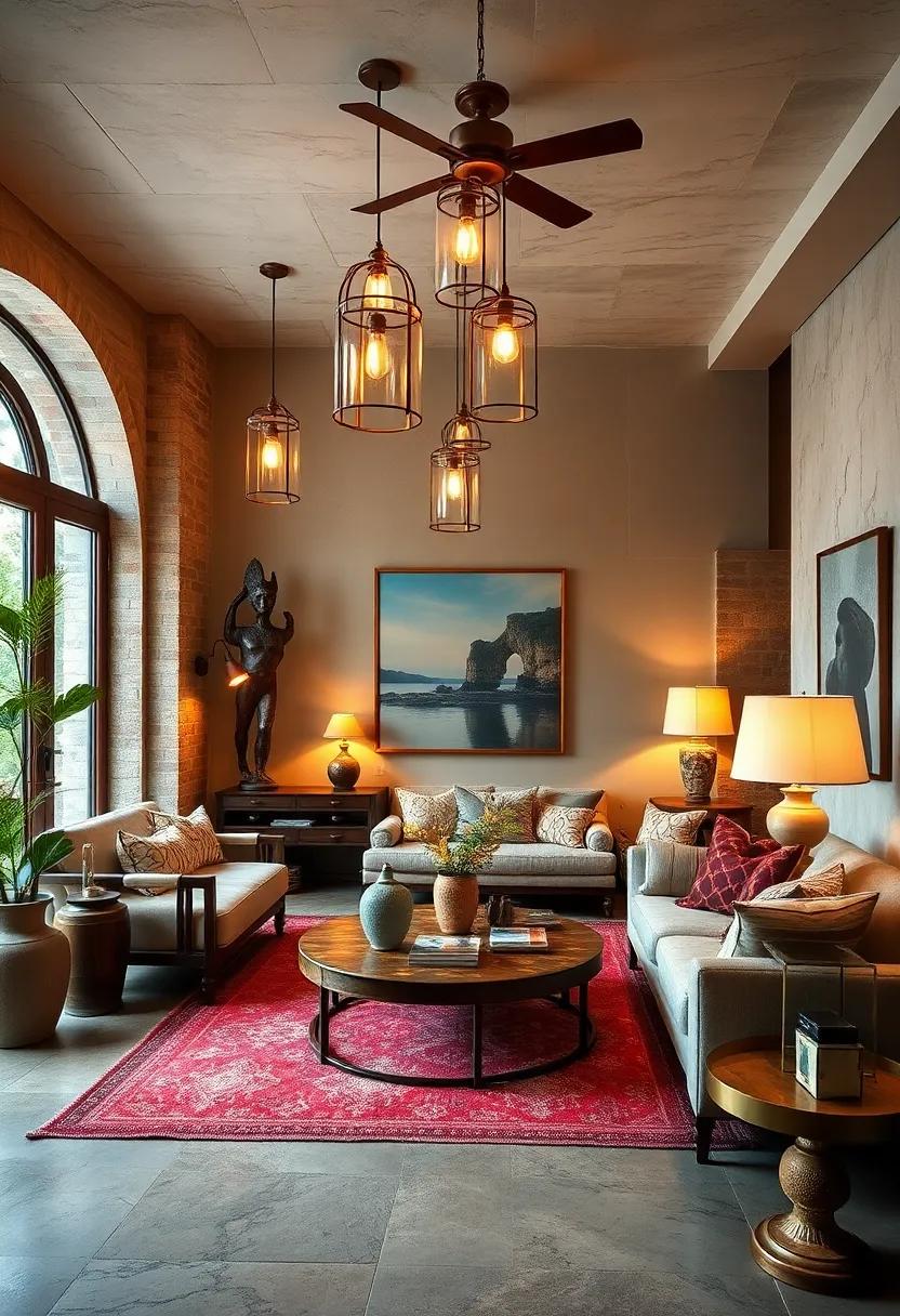 Use‌ layered ​lighting: Combine traditional lanterns, contemporary⁤ fixtures, and vintage lamps to achieve a warm, inviting ambiance