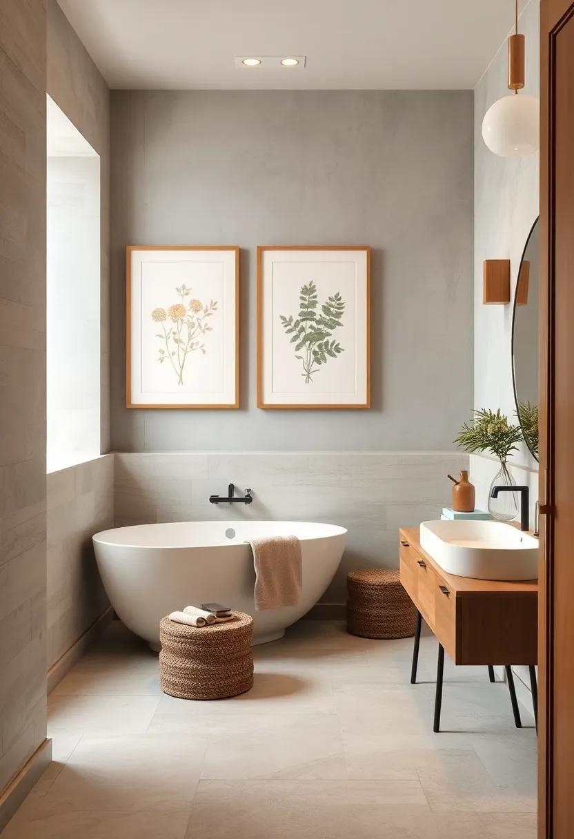 Botanical ‌Prints: ⁣Frame delicate botanical illustrations‌ in neutral tones‍ to‌ bring a subtle touch​ of the⁤ garden indoors