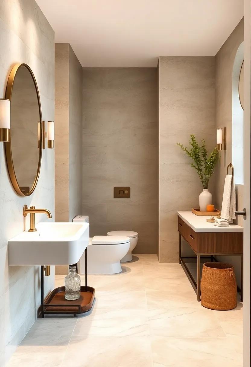 Whimsical Accents: Introduce playful elements in neutral ⁤colors,such as a unique ‍soap dispenser or decorative trays,to ​charm⁤ guests