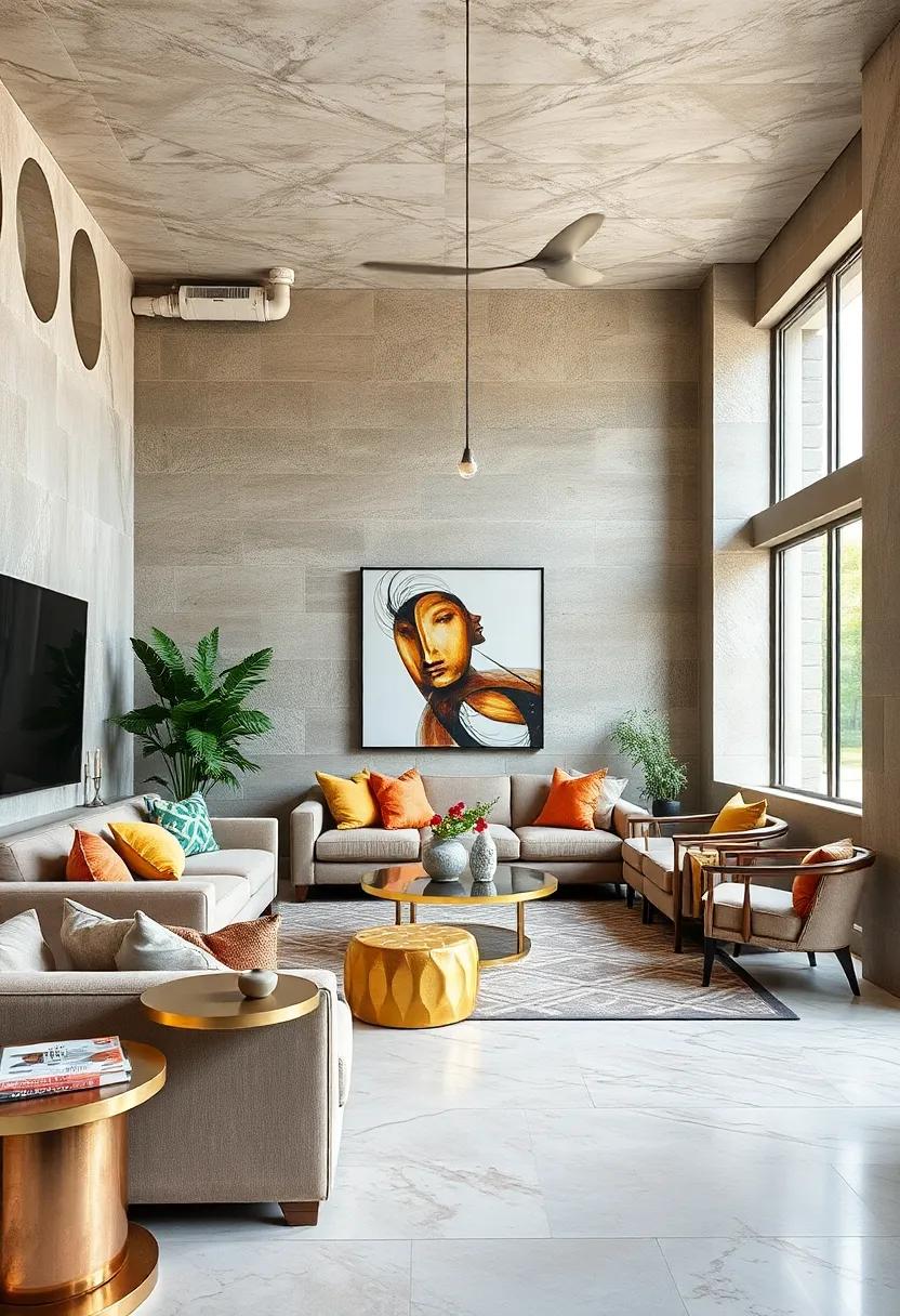 Mixed Metallics: Play with gold, silver, and copper finishes to ⁢add a touch ⁤of glamour and ⁣sophistication that complements your eclectic style