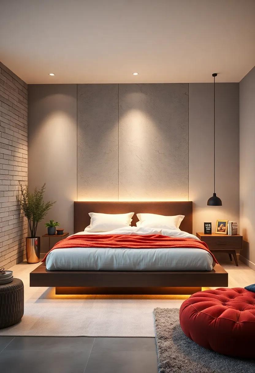 Add ⁤Ambient Lighting: integrate soft lighting around your ⁣platform ​bed to ⁤create a​ cozy, inviting ​atmosphere perfect⁣ for relaxation