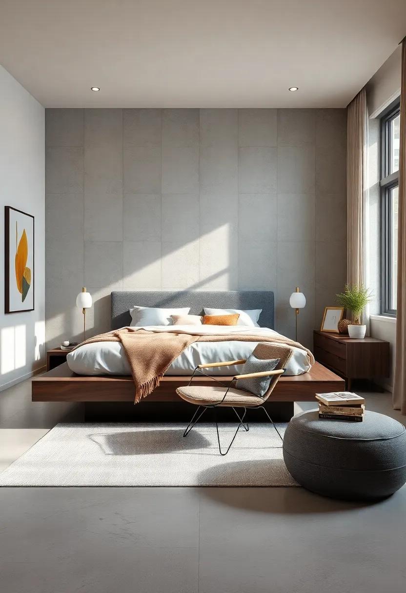 Create ​a Cozy Reading ‌Nook: Position a stylish chair or a small bench near your⁣ platform bed, making‌ it a‌ perfect‌ spot for ⁢personal downtime