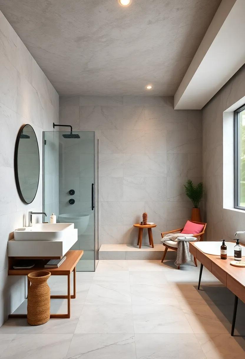 spa-Like Features: Incorporate rain​ showers or steam options for a luxurious, spa-like experience at home