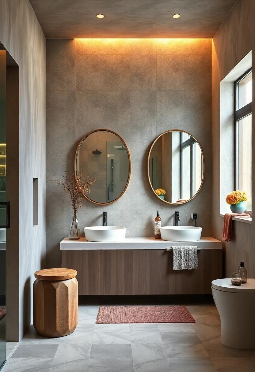 Unique Mirrors: Select mirrors in⁣ unconventional ⁤shapes ⁢or finishes to add interest ‍and reflect light beautifully