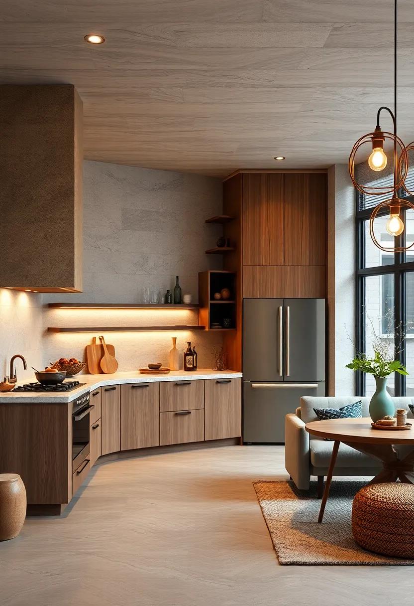 Innovative Lighting Solutions:⁢ Illuminate your culinary space with unique lighting fixtures that blend functionality with artistic flair