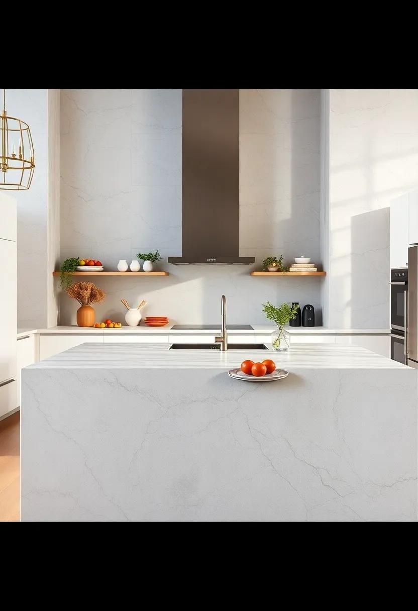 Stunning Statement Islands: Transform your kitchen with a bold⁢ island that serves ⁤as both a functional workspace and a stylish ⁤focal point