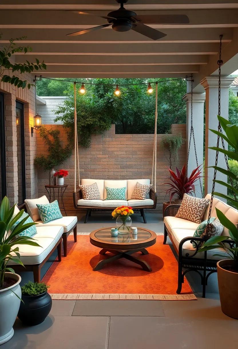 Retro Revival:⁢ Bring back the charm of yesteryears​ with a vintage-inspired patio⁣ set and a classic swing that harkens back to ‌simpler, carefree​ days