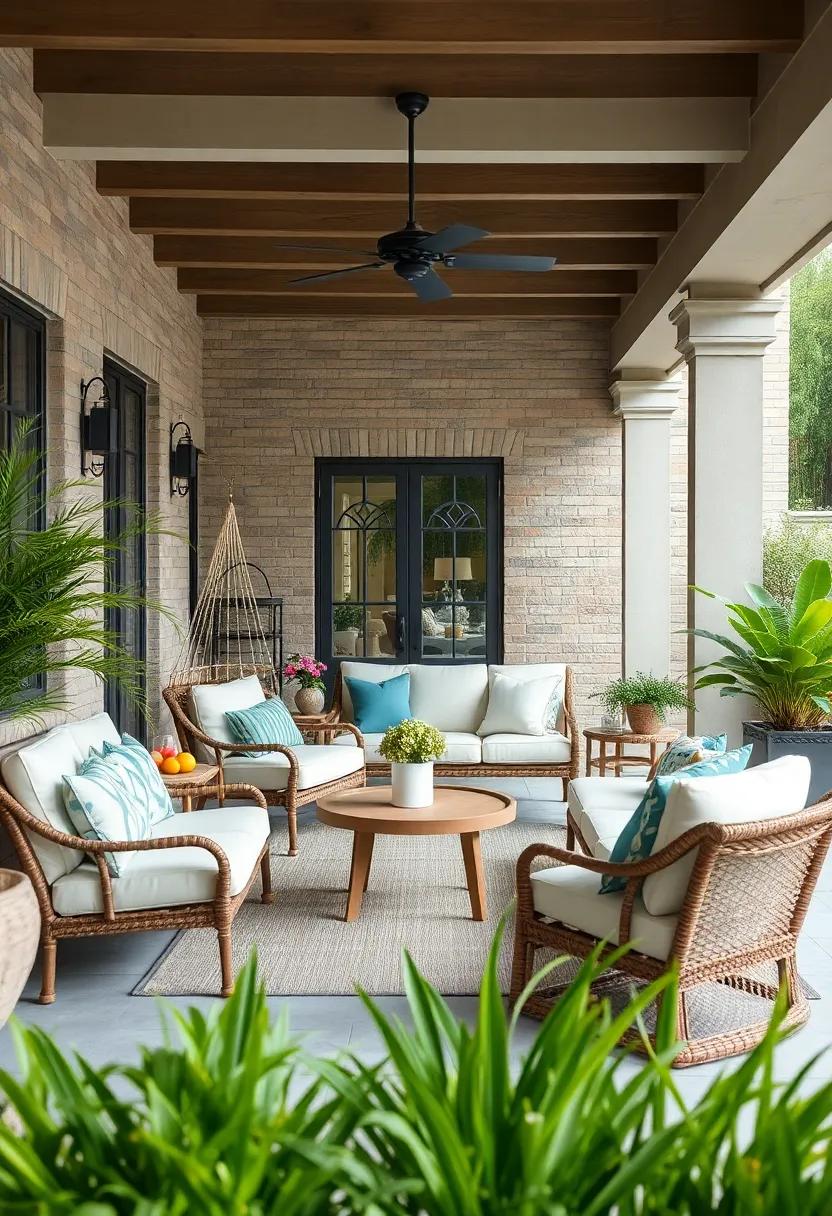 timeless​ Tradition: Opt for a classic patio set with enduring ‌appeal, featuring a charming swing that becomes the focal point of your outdoor⁢ gatherings